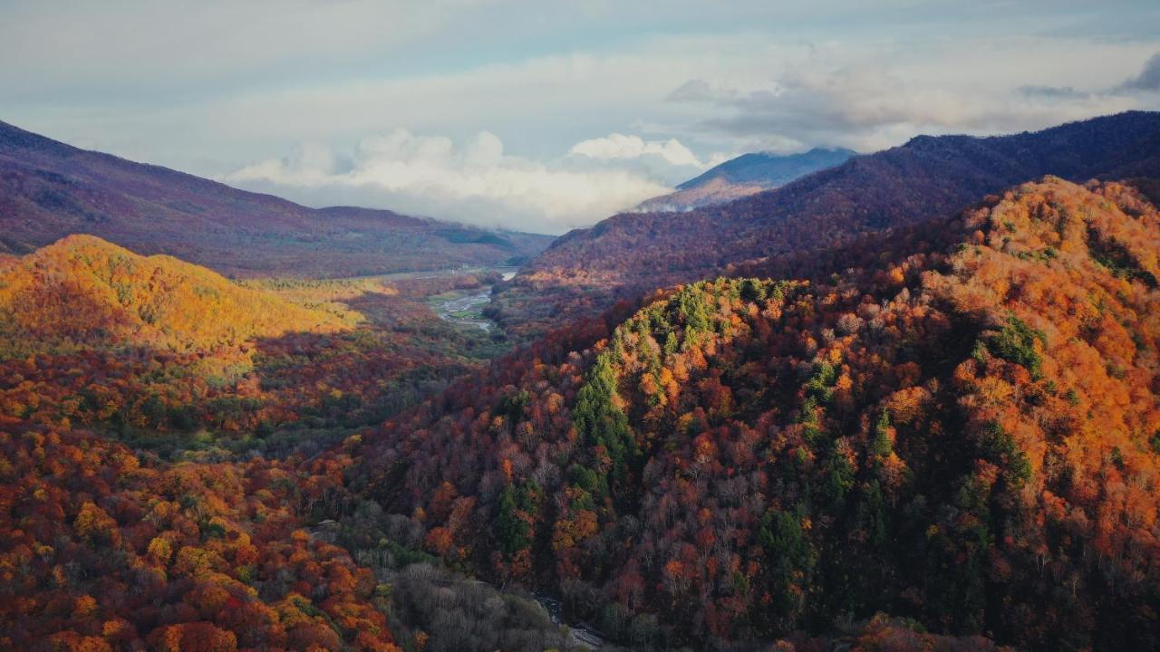 Apricot Pension Hakuba Bagian luar foto